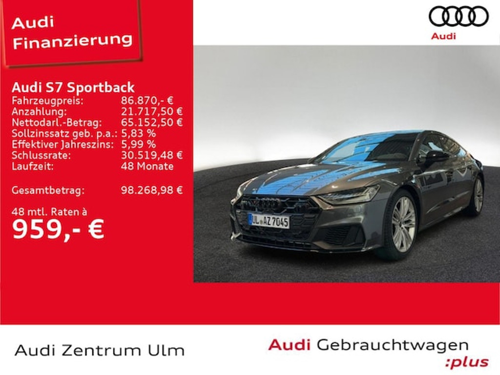 Audi S7 Sportback Quattro