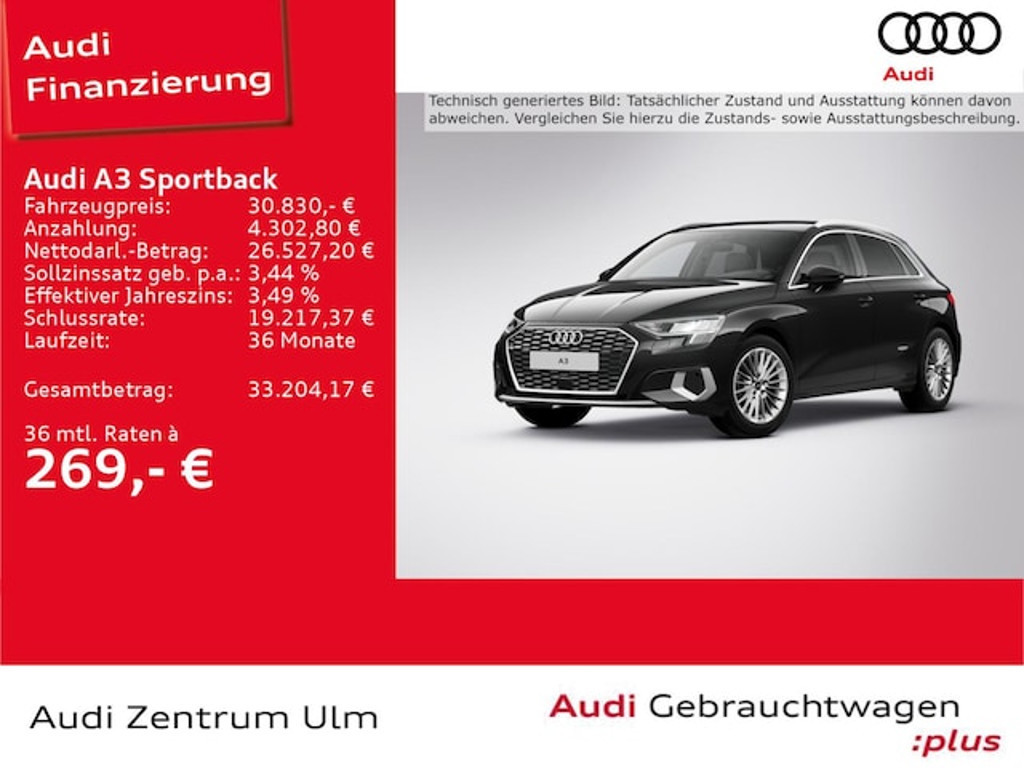 Audi A3 Sportback S-Tronic 35 TFSI