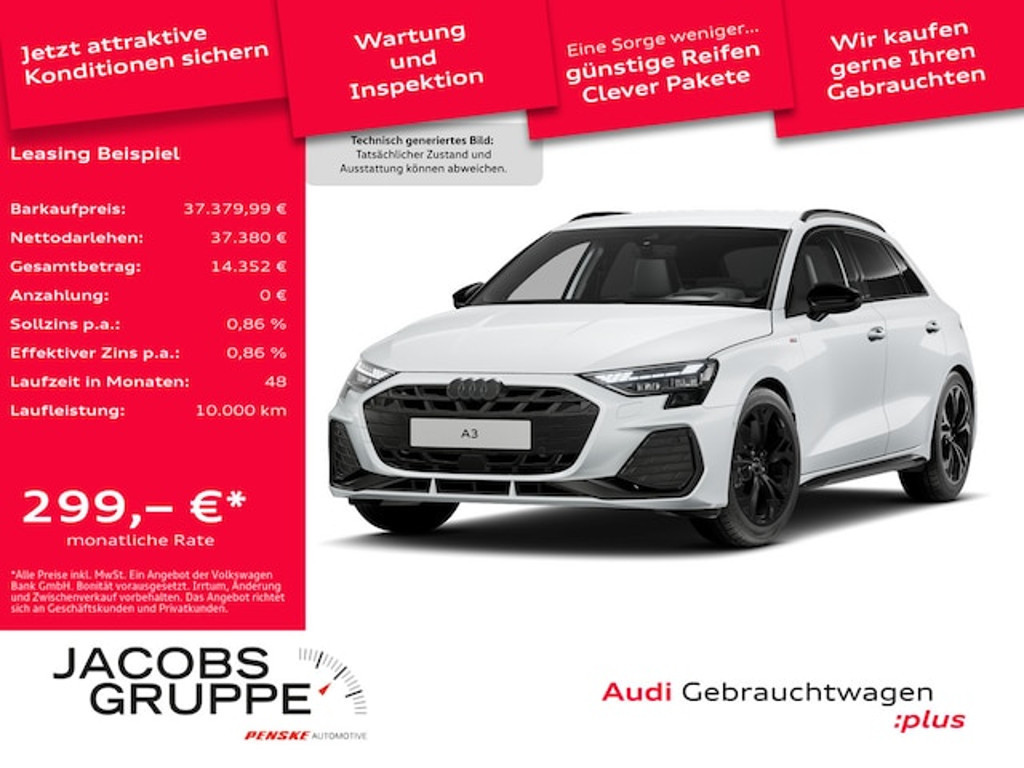 Audi A3 Sportback S-Line S-Tronic 30 TFSI