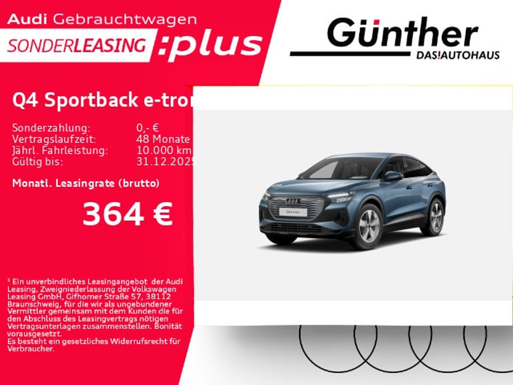 Audi Q4 e-tron Sportback