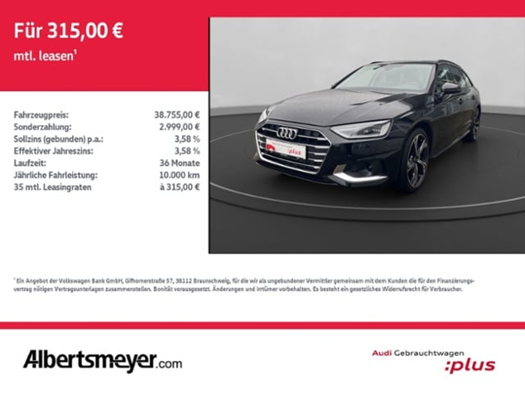 Audi A4 Avant S-Tronic 40 TFSI