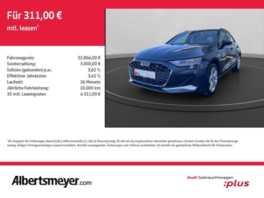 Audi A3 Sportback S-Tronic 35 TFSI