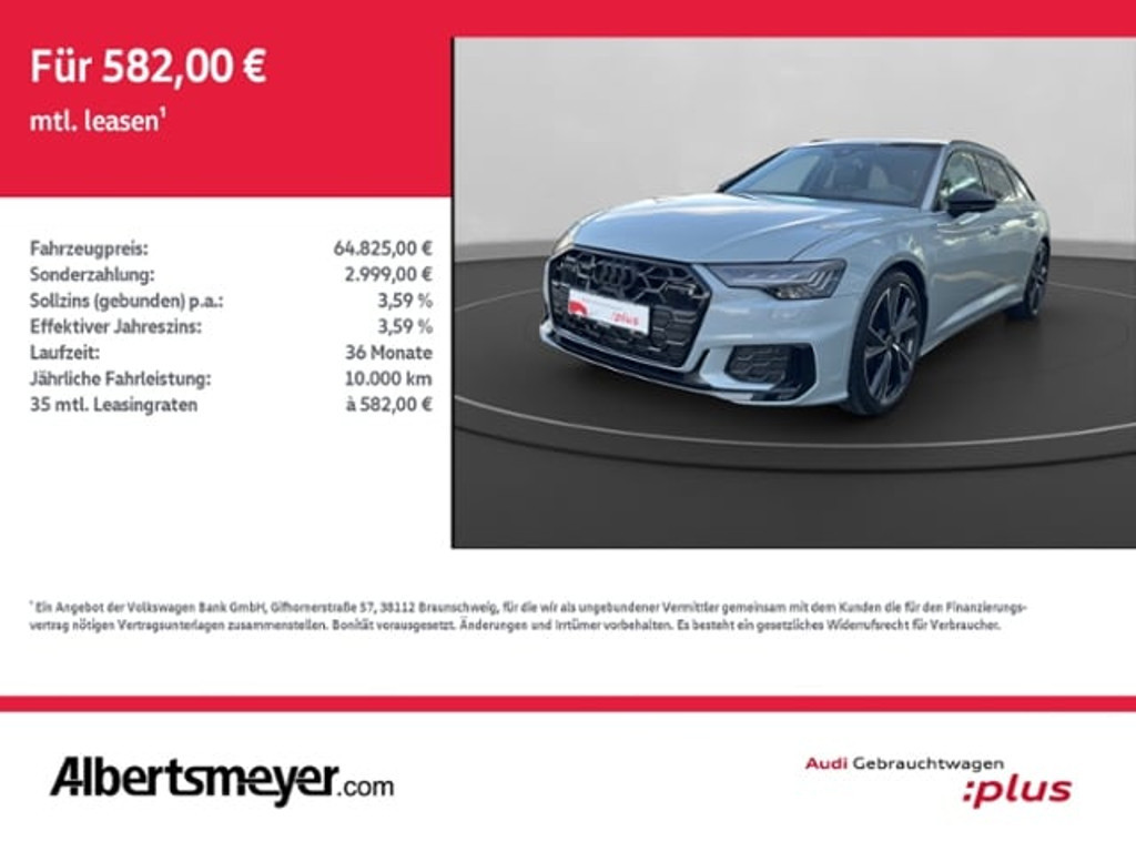 Audi A6 Avant Quattro S-Line S-Tronic 45 TDI