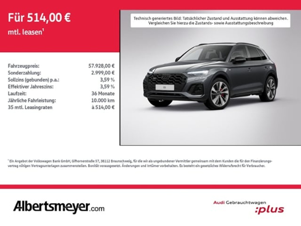 Audi Q5 Quattro Business S-Line S-Tronic Hybride 55 TFSI