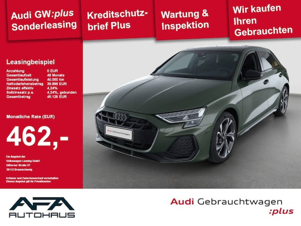 Audi A3 Sportback S-Line S-Tronic 35 TFSI
