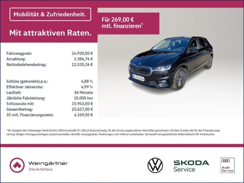 Skoda Fabia Drive 1.0 TSI