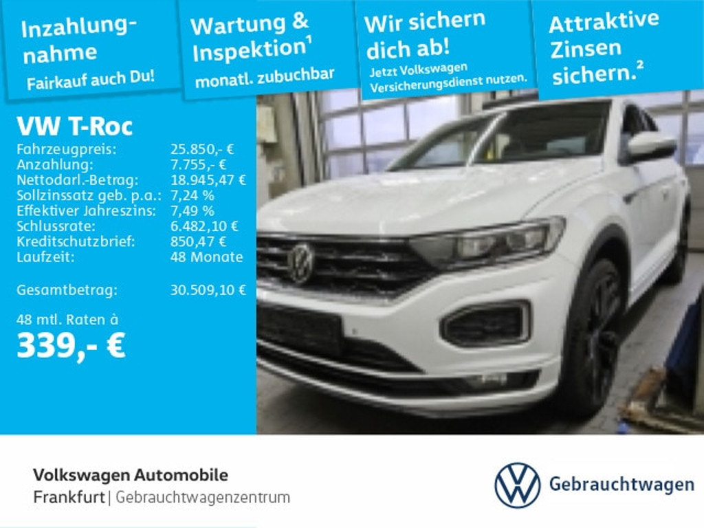 Volkswagen T-Roc DSG Sport 2.0 TDI