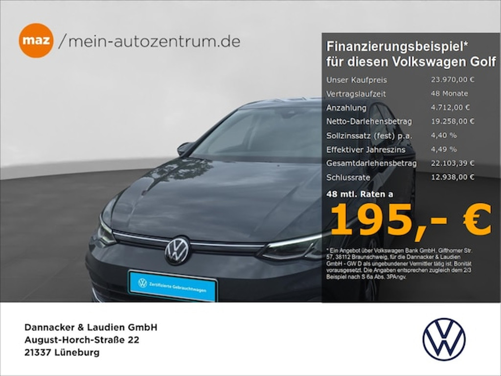 Volkswagen Golf Golf VIII 1.5 eTSI