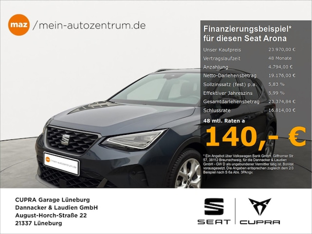 Seat Arona FR-lijn 1.0 TSI