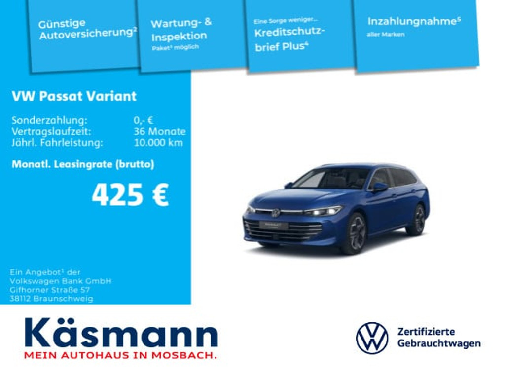 Volkswagen Passat Variant eHybrid Elegance Elegance