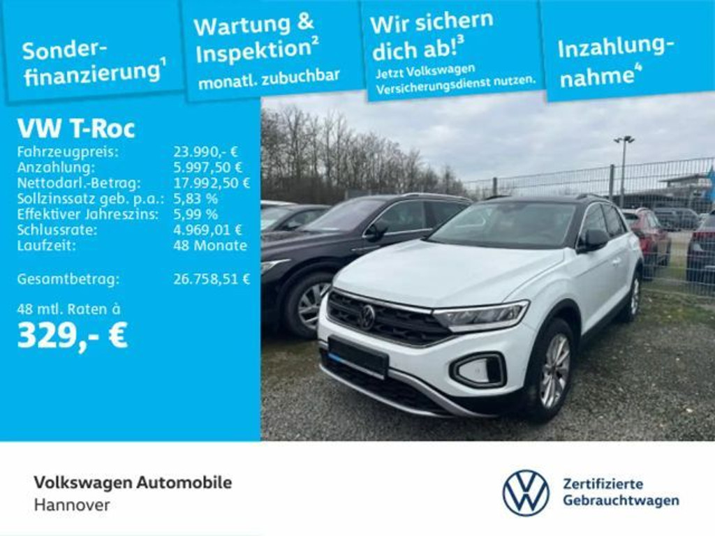 Volkswagen T-Roc DSG 1.5 TSI