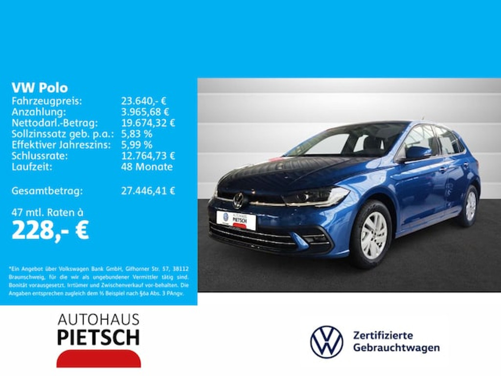 Volkswagen Polo DSG Style 1.0 TSI