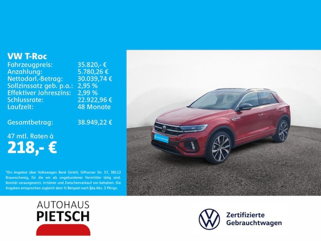 Volkswagen T-Roc Business R-Line 1.5 TSI IQ.Drive