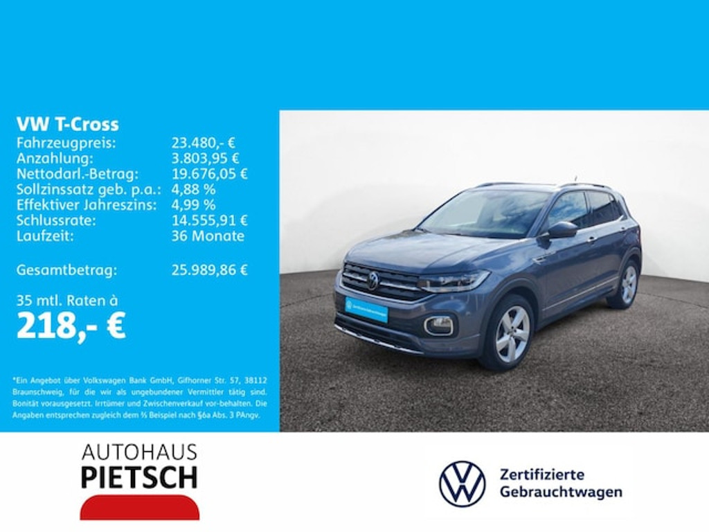 Volkswagen T-Cross Style 1.5 TSI