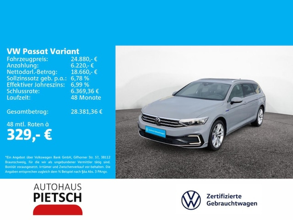 Volkswagen Passat DSG GTE Variant eHybrid 1.4 TSI