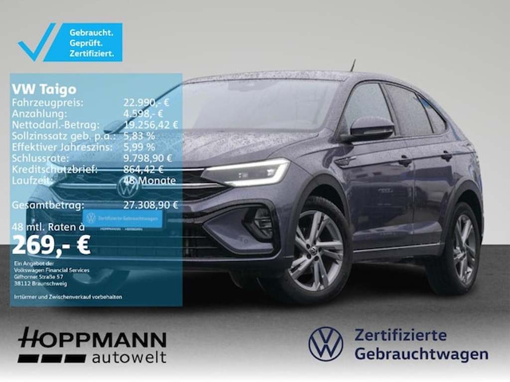 Volkswagen Taigo R-Line 1.5 TSI