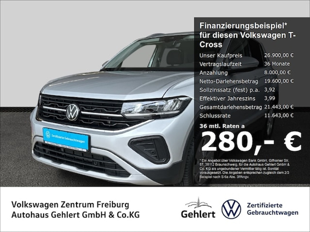 Volkswagen T-Cross DSG Life 1.0 TSI