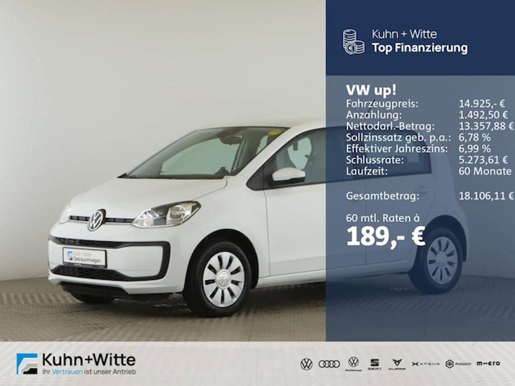 Volkswagen up! Move up! 1.0 MPI Move