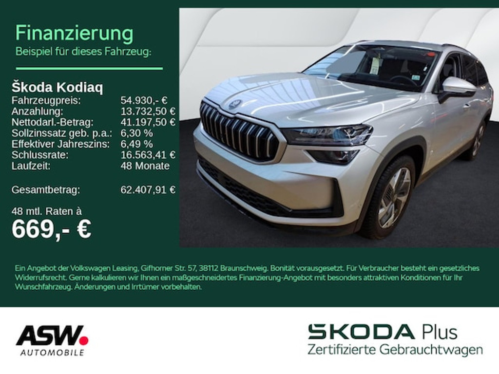 Skoda Kodiaq 4x4 2.0 TDI Selection