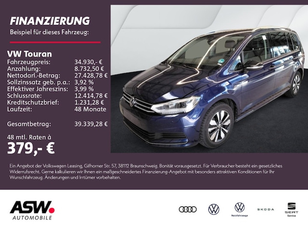 Volkswagen Touran DSG 2.0 TDI