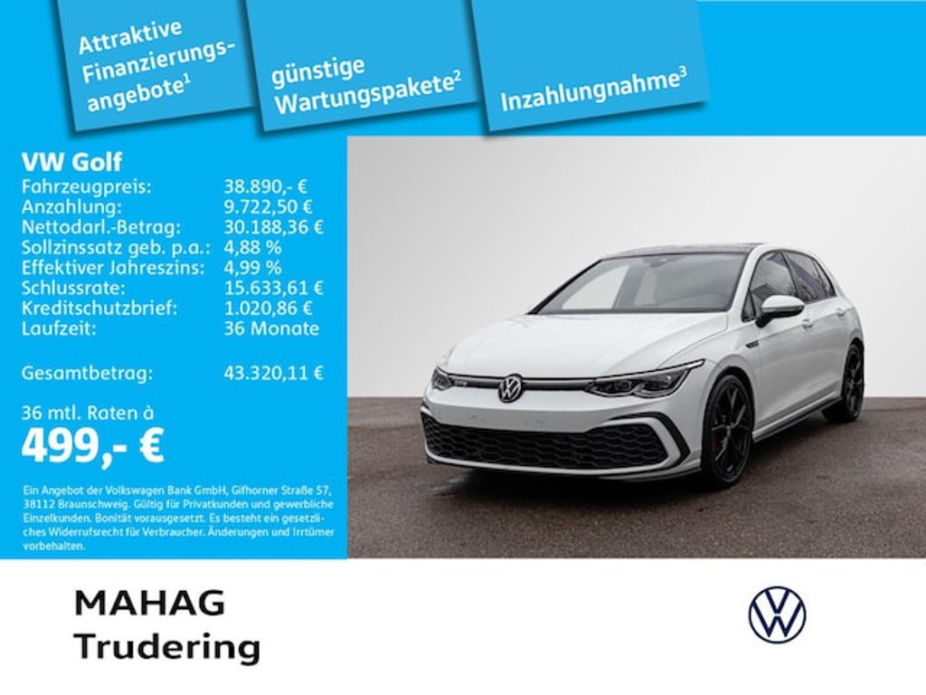Volkswagen Golf DSG GTD Golf VIII 2.0 TDI