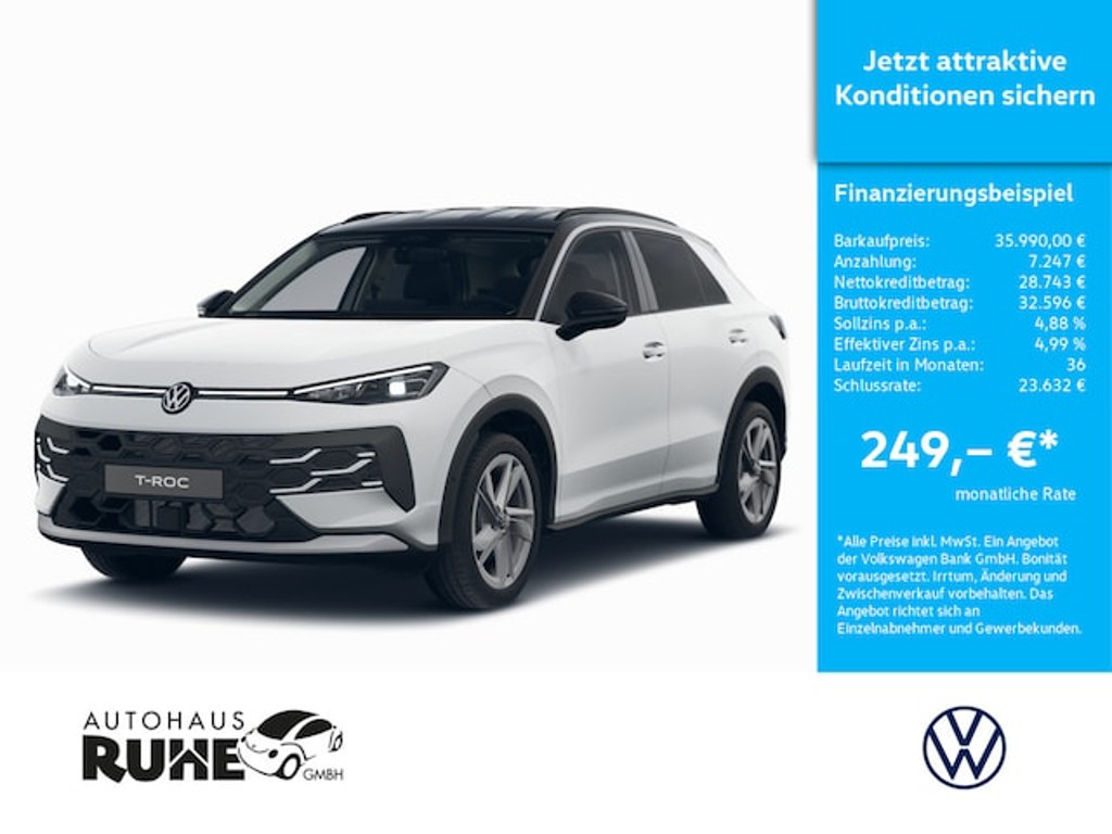 Volkswagen T-Roc DSG Life 1.5 TSI