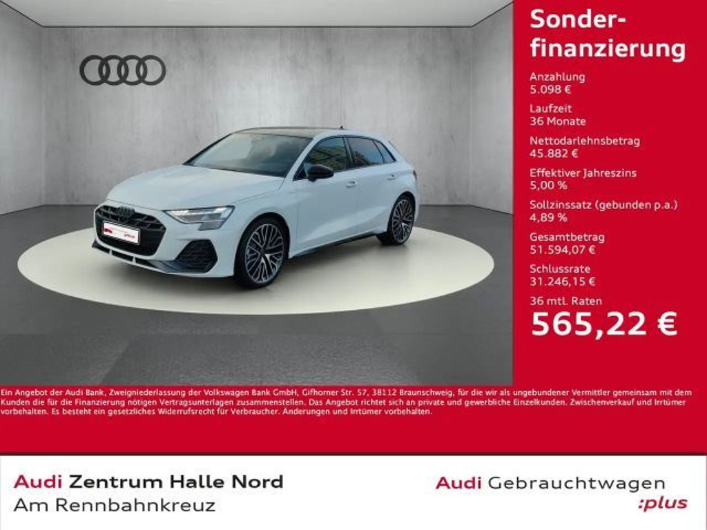 Audi A3 Sportback S-Line S-Tronic 35 TFSI