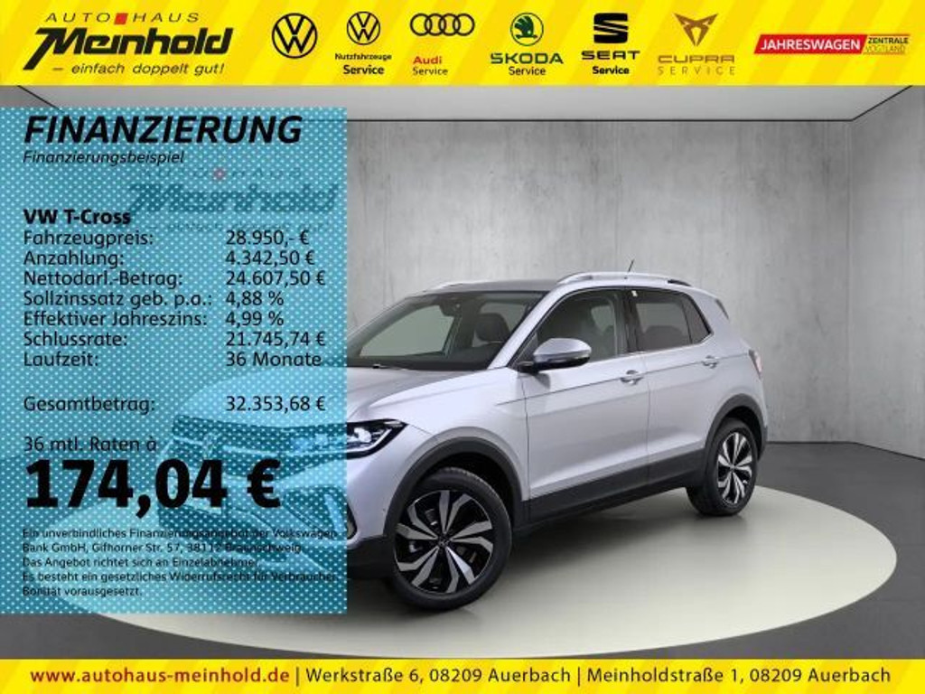 Volkswagen T-Cross DSG Style 1.0 TSI IQ.Drive