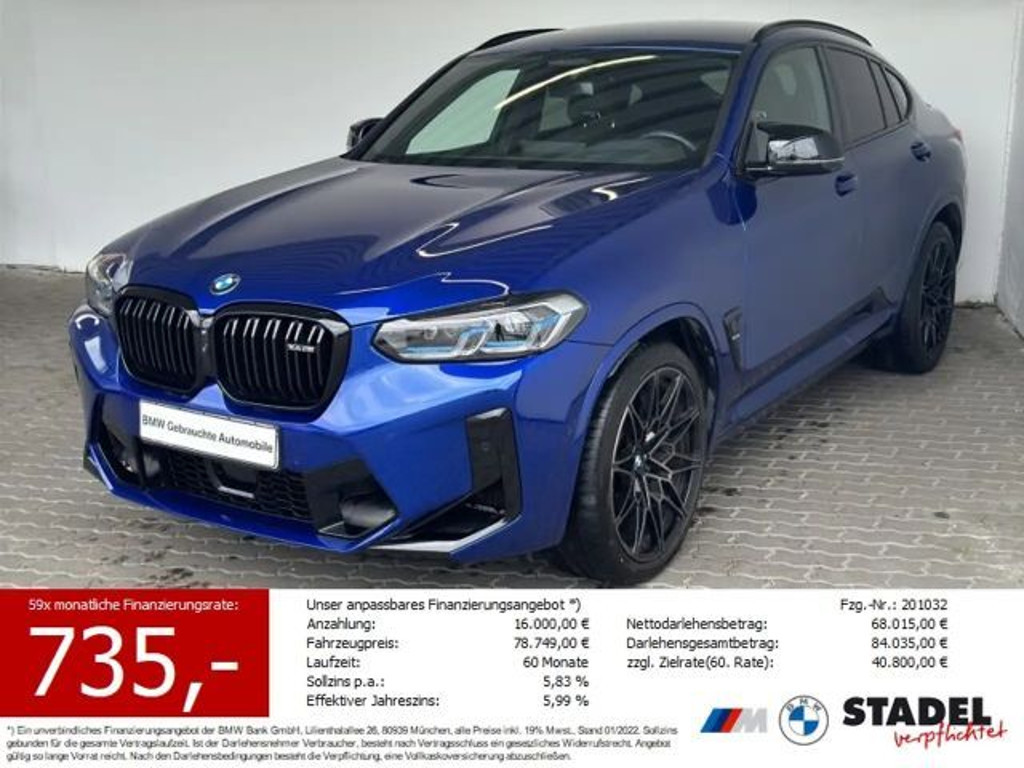 BMW X4 Comfort pakket