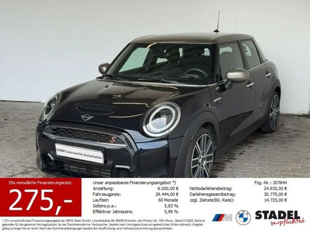 Mini Cooper S Navi.LED.HuD.ACC.RFK.AppleCar.DAB.LrHz
