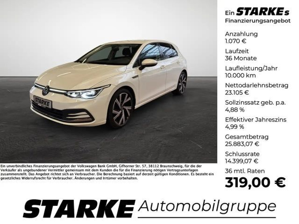 Volkswagen Golf DSG Style 2.0 TSI