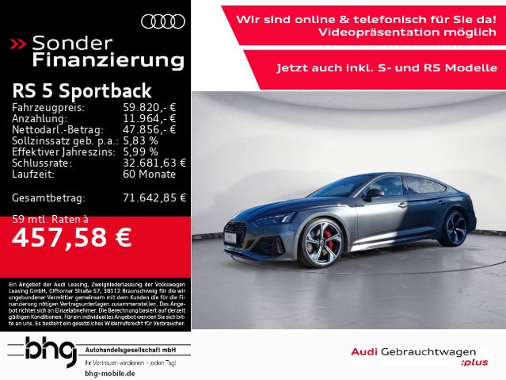 Audi RS5 Sportback Quattro