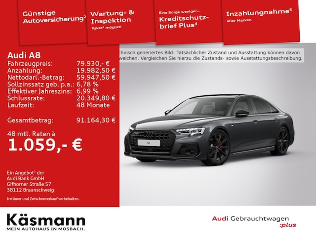 Audi A8 Quattro 50 TDI