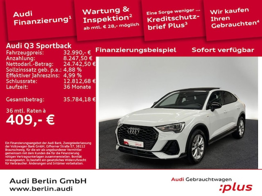 Audi Q3 Sportback S-Tronic 35 TFSI