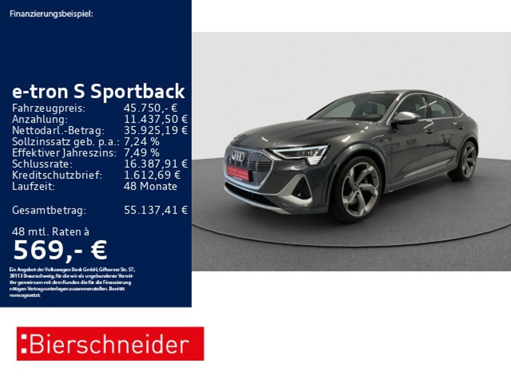 Audi e-tron Sportback Quattro