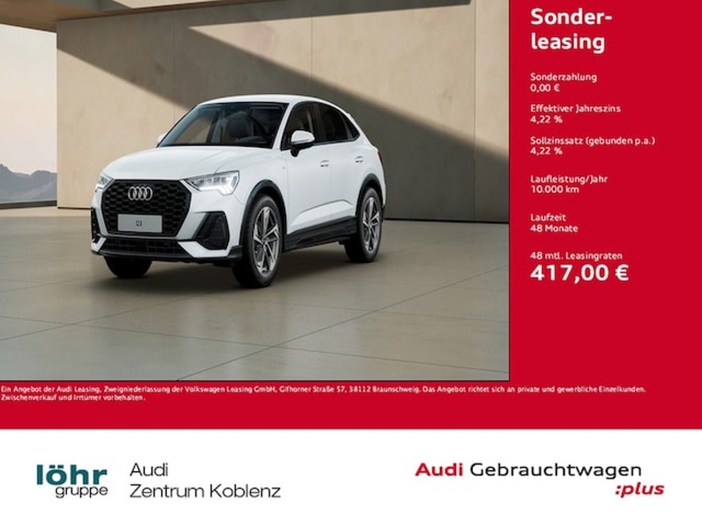 Audi Q3 Sportback S-Line S-Tronic 35 TFSI