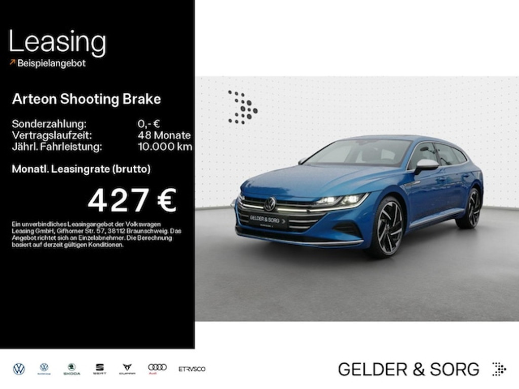 Volkswagen Arteon Shooting Brake Arteon Shooting Brake Stand*AHK*20Z*Leder*H&K*