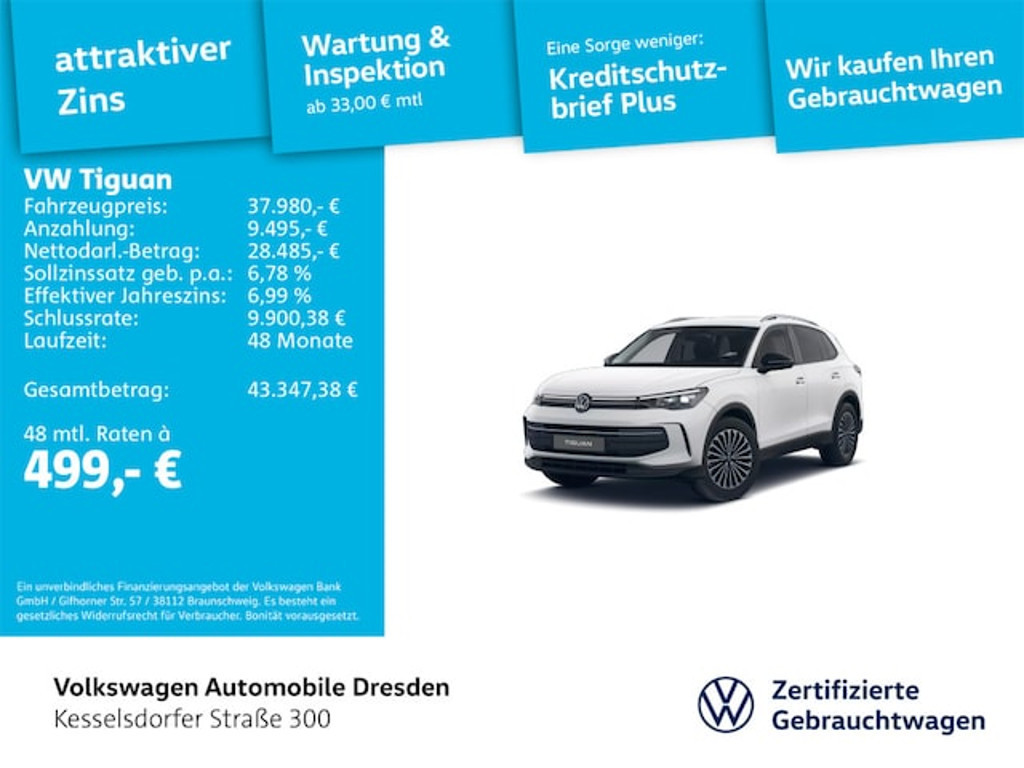 Volkswagen Tiguan Life 2.0 TDI