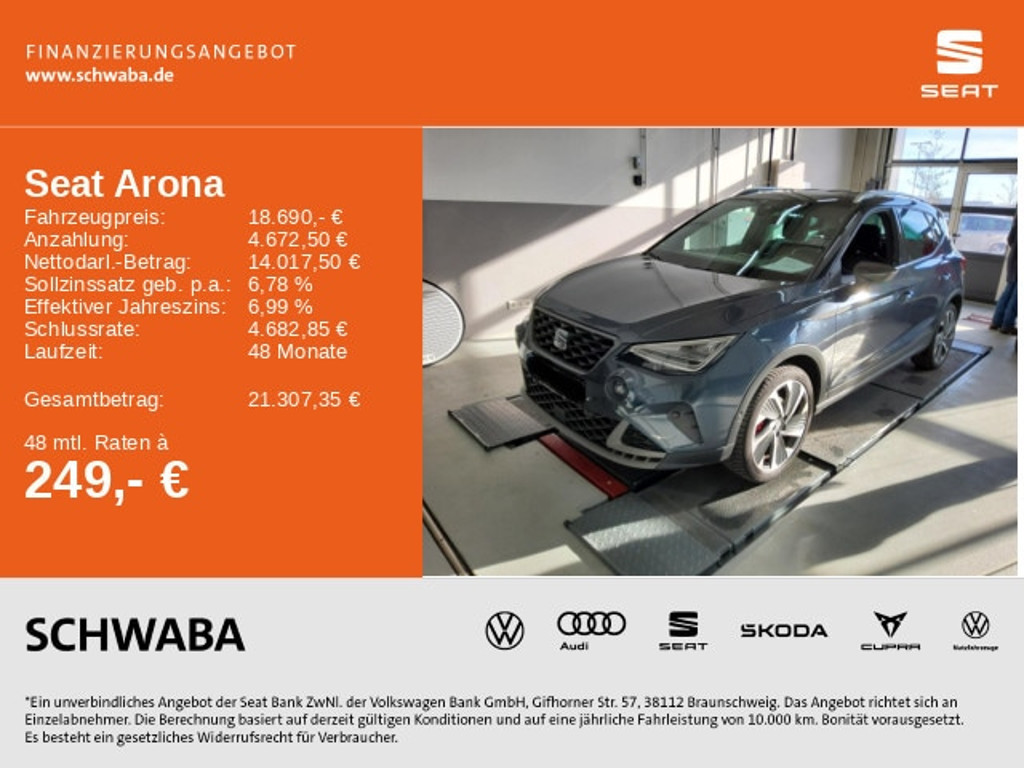 Seat Arona FR-lijn 1.0 TSI DSG