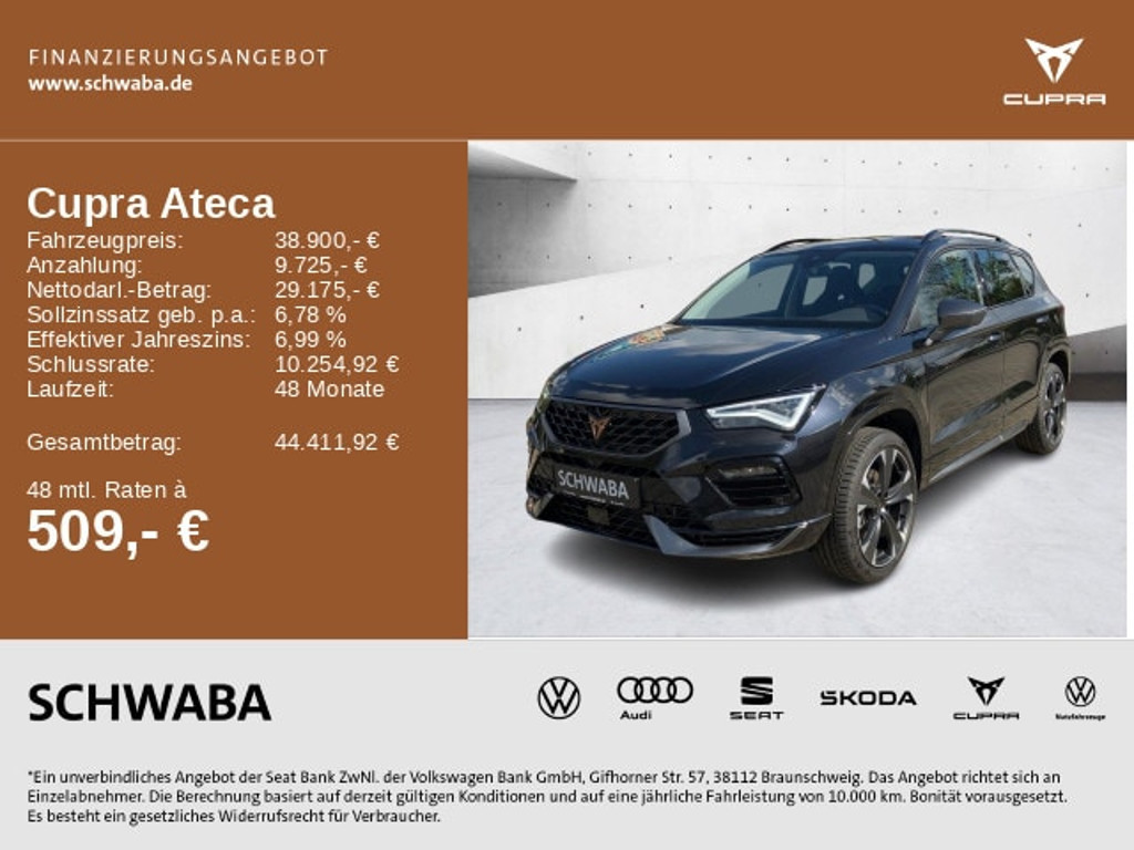 Cupra Ateca 1.5 TSI DSG