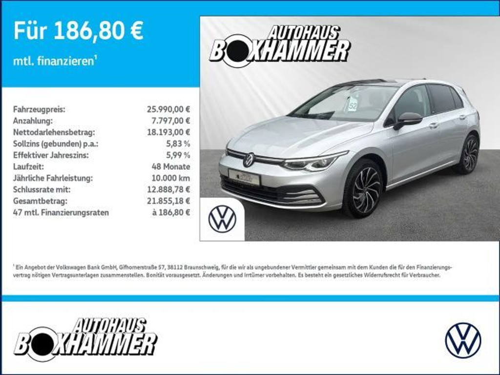 Volkswagen Golf IQ.Drive Golf VIII