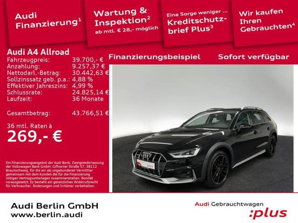 Audi A4 allroad Quattro 40 TDI