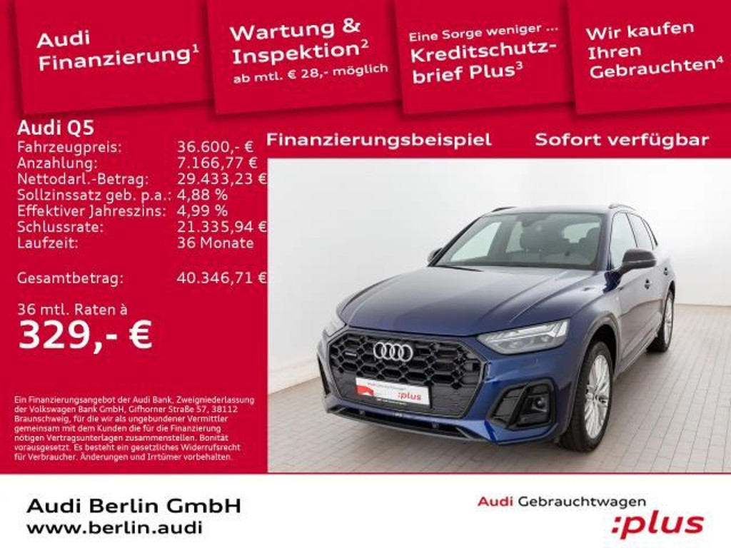 Audi Q5 Quattro S-Line Hybride 50 TFSI