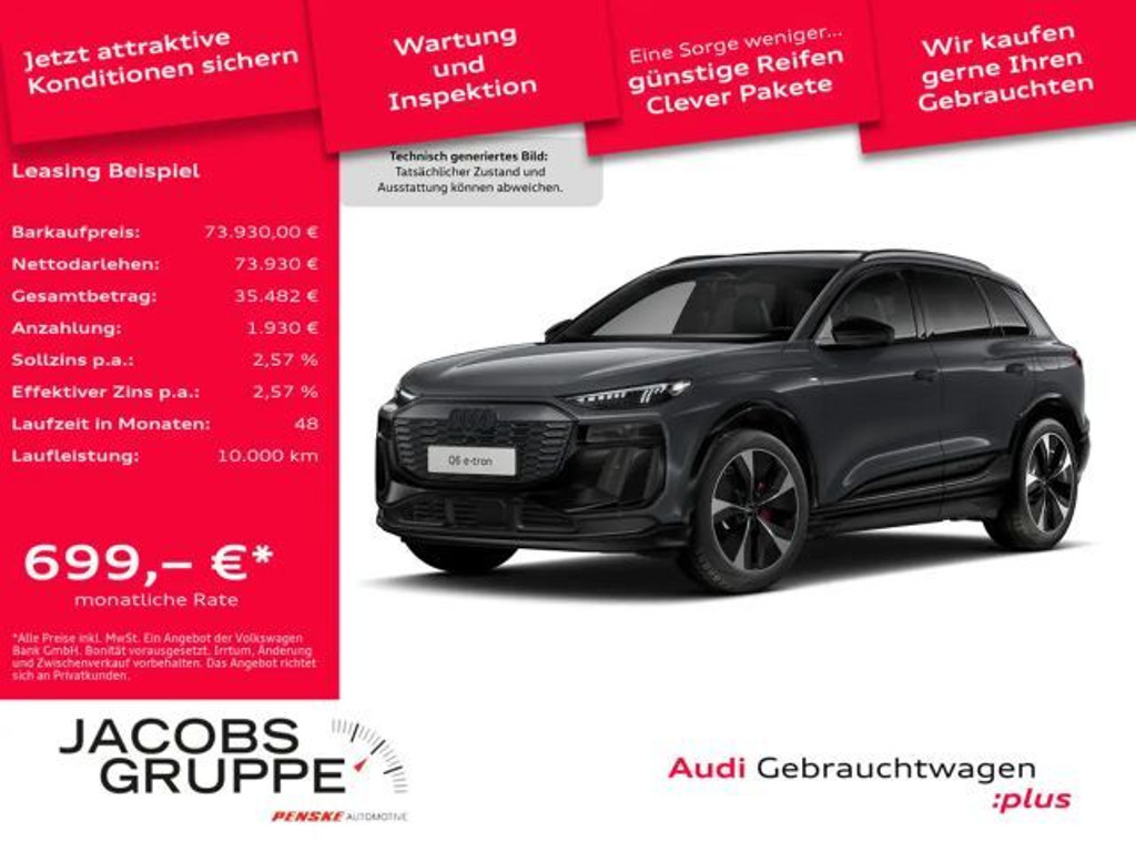 Audi Q6 e-tron S-Line Performance Edition