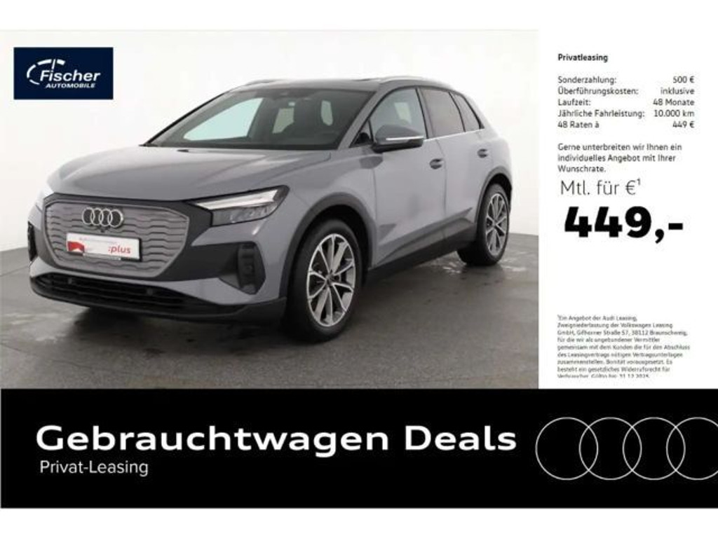 Audi Q4 e-tron P-Dach/20''/W-Pumpe/AHK-Vorb.