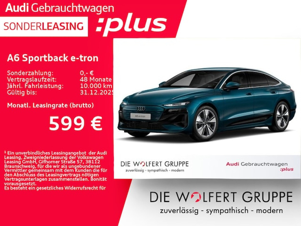 Audi A6 e-tron Sportback Quattro