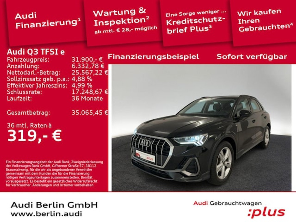 Audi Q3 S-Line S-Tronic Hybride 45 TFSI