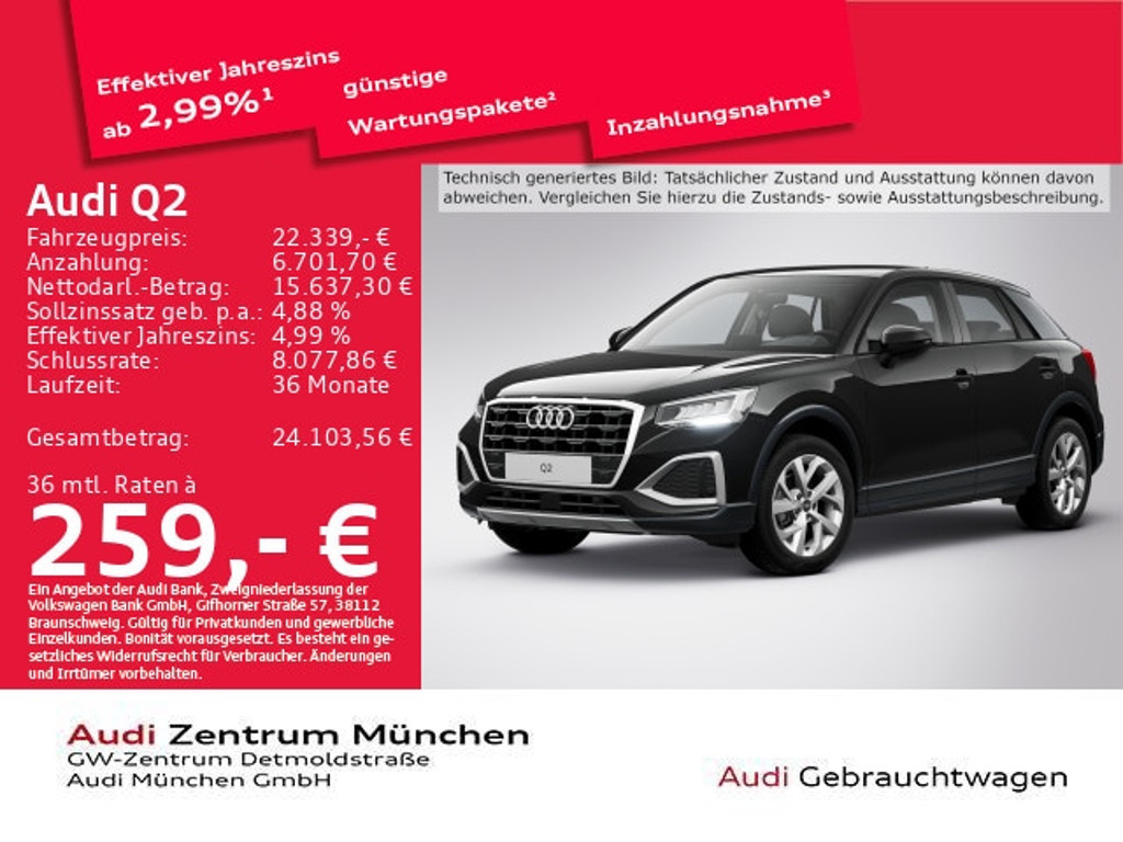Audi Q2 S-Tronic 35 TFSI