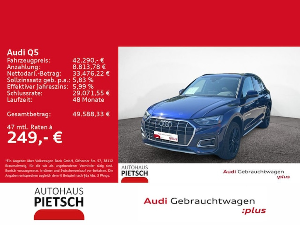 Audi Q5 Quattro S-Tronic 40 TDI