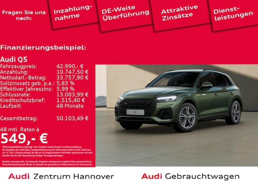 Audi Q5 Quattro S-Tronic 40 TDI